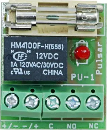 Modul rele Pulsar AWZ510 PU1, për sisteme alarmi, izolim galvanik