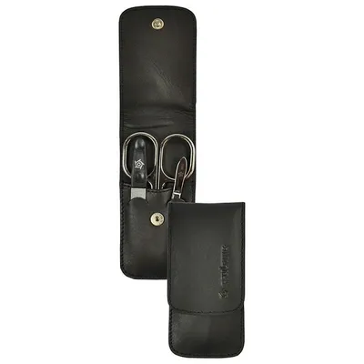 Set manikyri Pfeilring Solingen, 3 copë, i zi - 2