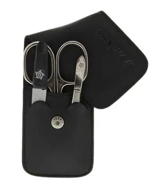 Set manikyri Pfeilring Solingen, 3 copë, i zi