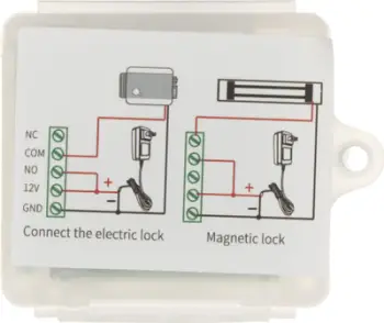 Modul relé wireless ATLO DBC5 Relay, 12V DC, 10A, me LED tregues