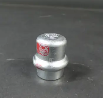 Kapak presimi Viega Prestabo 643584, çelik i galvanizuar, 15mm