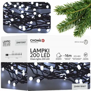 Drita dekorative Extralink GLOBI LED 200L, 200lm, 19m, dritë e bardhë e ftohtë