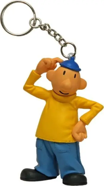 Varëse çelësash Pat Keychain, dizajn personazhi, shumëngjyrëshe
