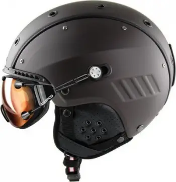 Helmeta për ski CASCO SP-4.1, madhësia L 58-62 cm, e zezë