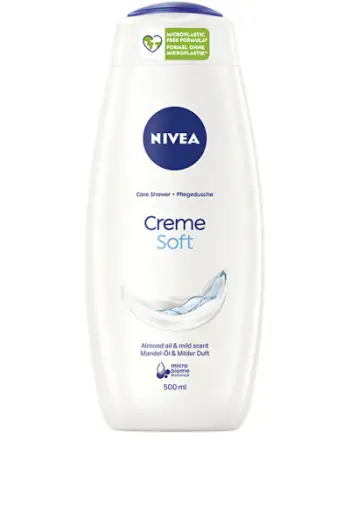 Xhel dushi Nivea Creme Soft, 2 x 500 ml