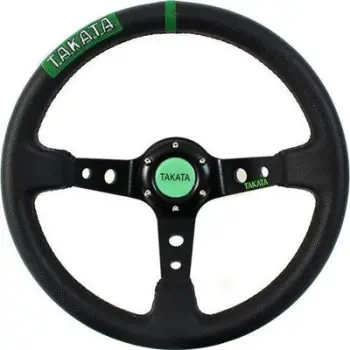 Timon sportiv MTuning Steering Wheel Pro 350mm, offset 80mm, PVC, i zi