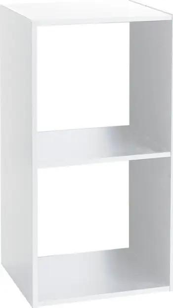Raft dyshe 5five Kali, 2 rafte, MDF, i bardhë