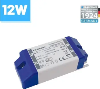 Furnizues energjie LED Blaupunkt, 12V, 12W, i bardhë