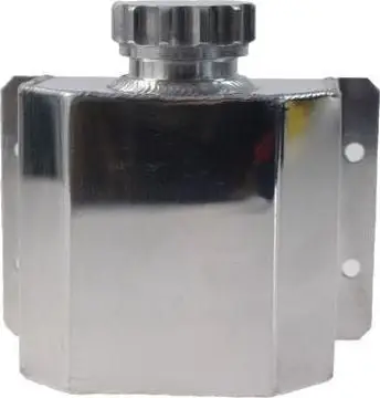 Depozitë vaji TurboWorks bulkhead 1L, dalje 10mm, ngjyrë argjendtë