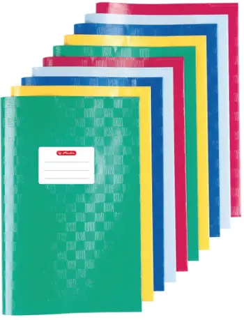 Kapak reviste/libri Herlitz 5204003, polipropilen, ngjyra të ndryshme