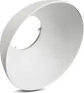 Kapak reflektor për llambë Maclean 50W LED, i bardhë