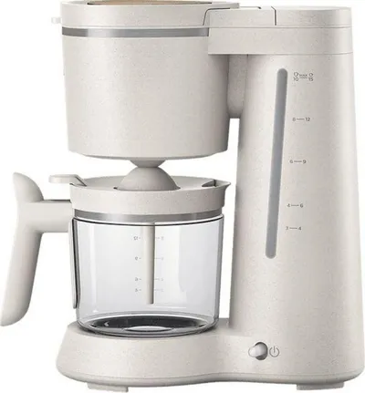 Aparat kafeje me filtër Philips, 1000 W, 1200 ml, i bardhë - 1