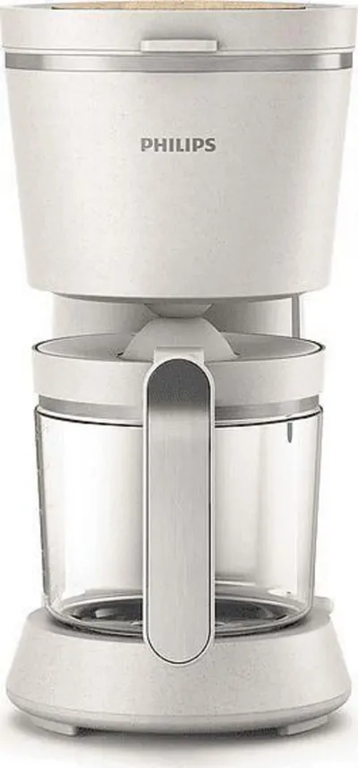 Aparat kafeje me filtër Philips, 1000 W, 1200 ml, i bardhë - 2