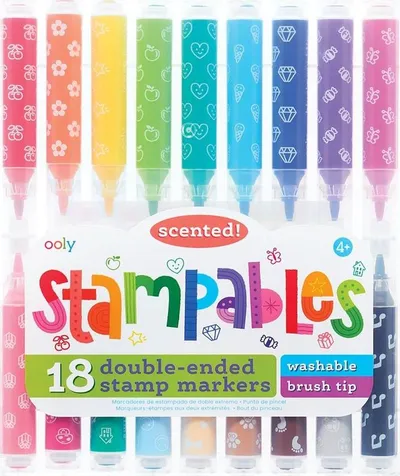 Set markera aromatikë Stampables, 18 copë - 1