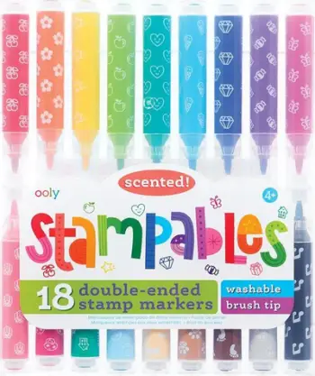 Set markera aromatikë Stampables, 18 copë