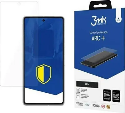 Film mbrojtës ekrani 3MK ARC+, për Redmi Note 12 Pro, full screen, transparent - 1