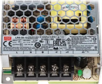 Furnizues energjie Mean Well LRS-35-12, 35W, 12V DC, i argjendtë