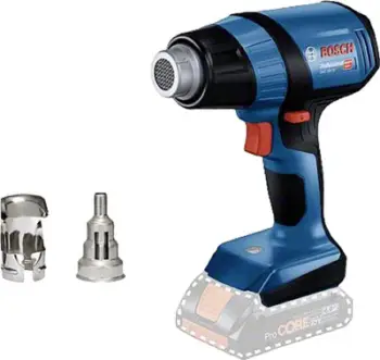 Pistoletë ajri i nxehtë Bosch Professional GHG 18V-50, pa kabllo, me dizë universale, blu