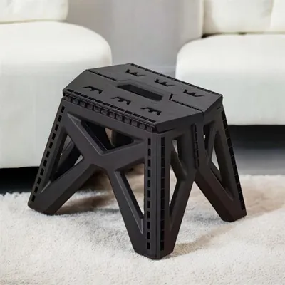 Stol palosës 30x20x23.5cm, jeshile/zezë. UNIMIKS - 1