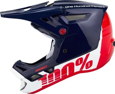 Helmetë biçiklete 100% Aircraft Composite, madhësia S, navy blue - 3