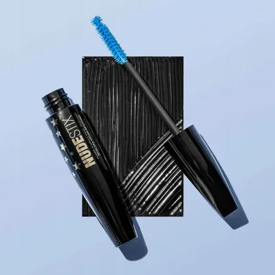 Maskarë Nudestix Splashproof, vegane, 12 ml, e zezë - 1