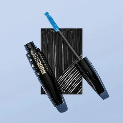 Maskarë Nudestix Splashproof, vegane, 12 ml, e zezë - 2