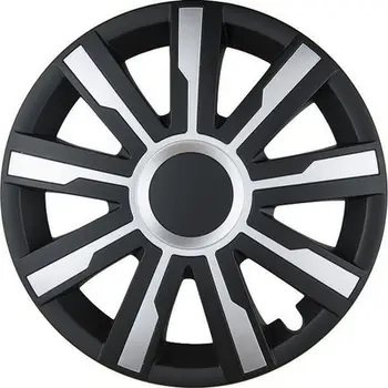 Kapak rrote Mirage 16", plastik ABS, set dekorativ, zi argjend