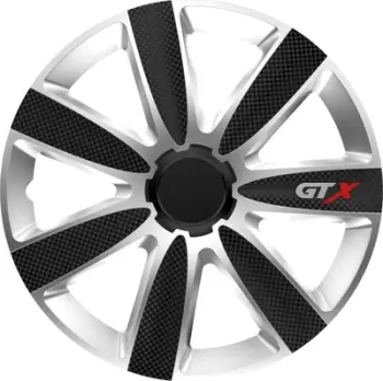 Kapak rrote VERSACO 10416 GTX Carbon, 14", set, zi argjend
