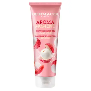 Xhel dushi për femra Dermacol Sweet Lychee Aroma Moment. 250 ml