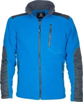 Bluzë polar 4TECH, XXL, me zinxhir, gri