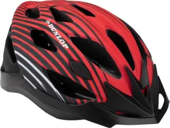 Helmet biçiklete Dunlop MTB R.L, i rregullueshëm, për të rritur, i kuq