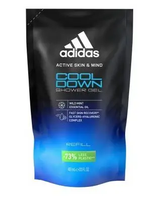 Xhel dushi për meshkuj Adidas Cool Down, 400 ml