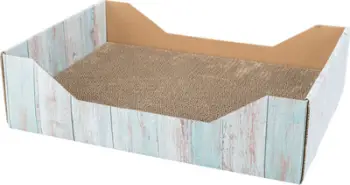 Dërrasë gërvishtëse për mace Trixie, karton, 45 x 12 x 33 cm, me catnip