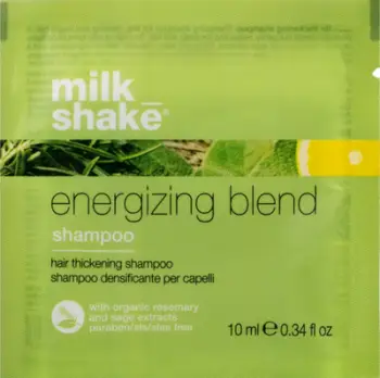 Shampo flokësh Milk Shake Energizing Blend, trashje, pa sulfate, 10 ml