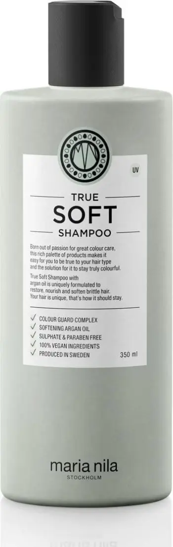Shampo flokësh Maria Nila True Soft, 350ml, hidratuese, për flokë të thatë