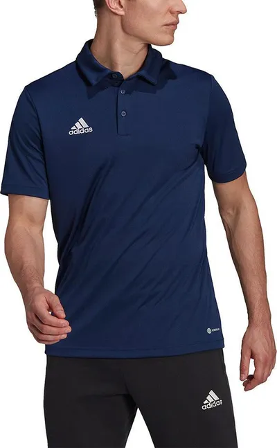 Bluzë polo Adidas Entrada 22, për meshkuj, poliestër, e kaltër - 2