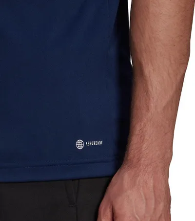 Bluzë polo Adidas Entrada 22, për meshkuj, poliestër, e kaltër - 4