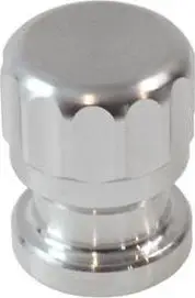 Kapak saldimi TurboWorks Aluminum Weld-On, 1.5", alumin, argjendtë