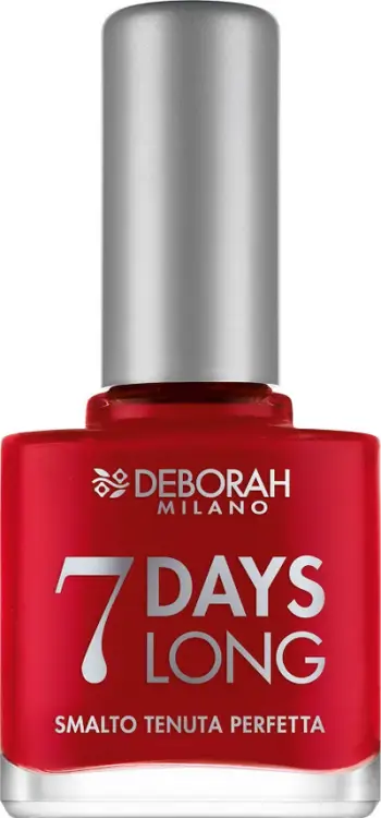 Llak thonjsh Deborah 7 Day Long EN876 Iconic Red, tharje e shpejtë, 11ml, i kuq
