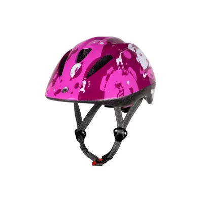 Helmete Biciklete Fun Pembe/bardhe - 1