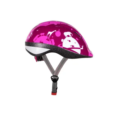 Helmete Biciklete Fun Pembe/bardhe - 2