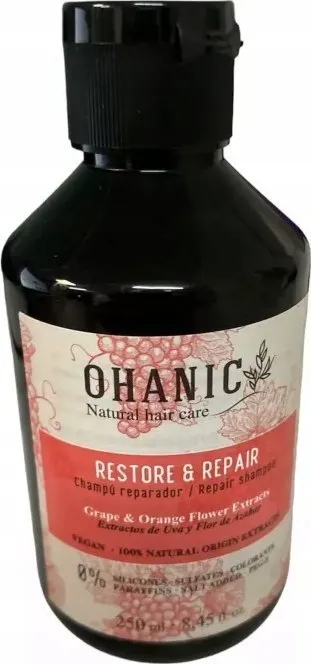 Shampo flokësh Ohanic Repair, 250ml, pa sulfate - 1