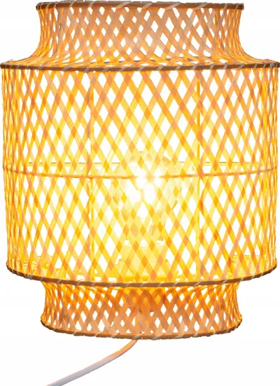 Aplik muri Atmosphera Liby, bambu, D23cm, bezhë - 1