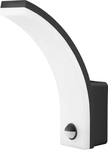 Aplik muri Orno FRENIT LED, 20W, sensor lëvizjeje, i zi