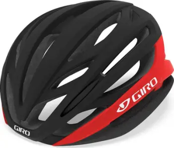 Helmetë biçiklete Giro Syntax, S, e kuqe/zezë
