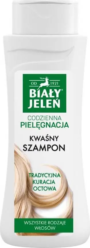 Shampo flokësh Pollena Biały Jeleń Daily Care Acidic, për të gjitha llojet e flokëve, 300ml