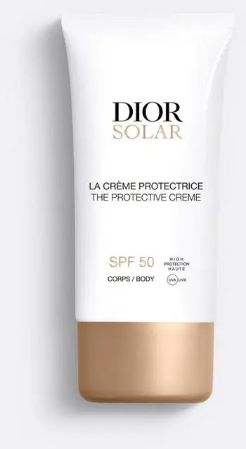 Krem diellor për fytyrë Dior Solar, SPF 50, i tejdukshëm