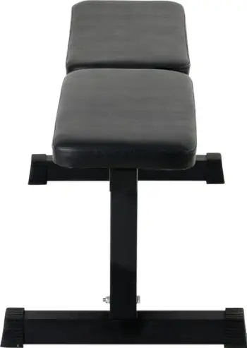 Stol stërvitjeje Rebel Active RBA-2000-S, i drejtë, çelik i përforcuar, i zi