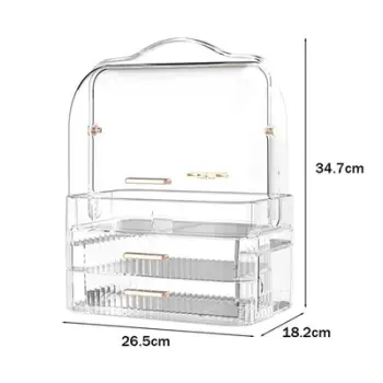 Raft Kozmetike transparent. UNIMIKS