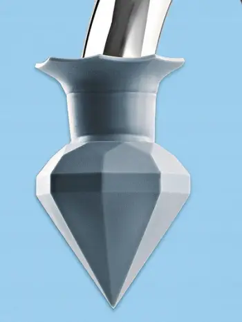Kapak silikonik pastrues Wenko DiamondClean, për rubinete, transparent